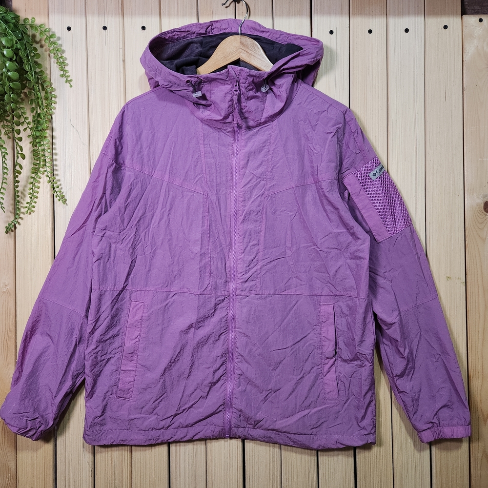 Columbia Windbreaker Jacket Size L